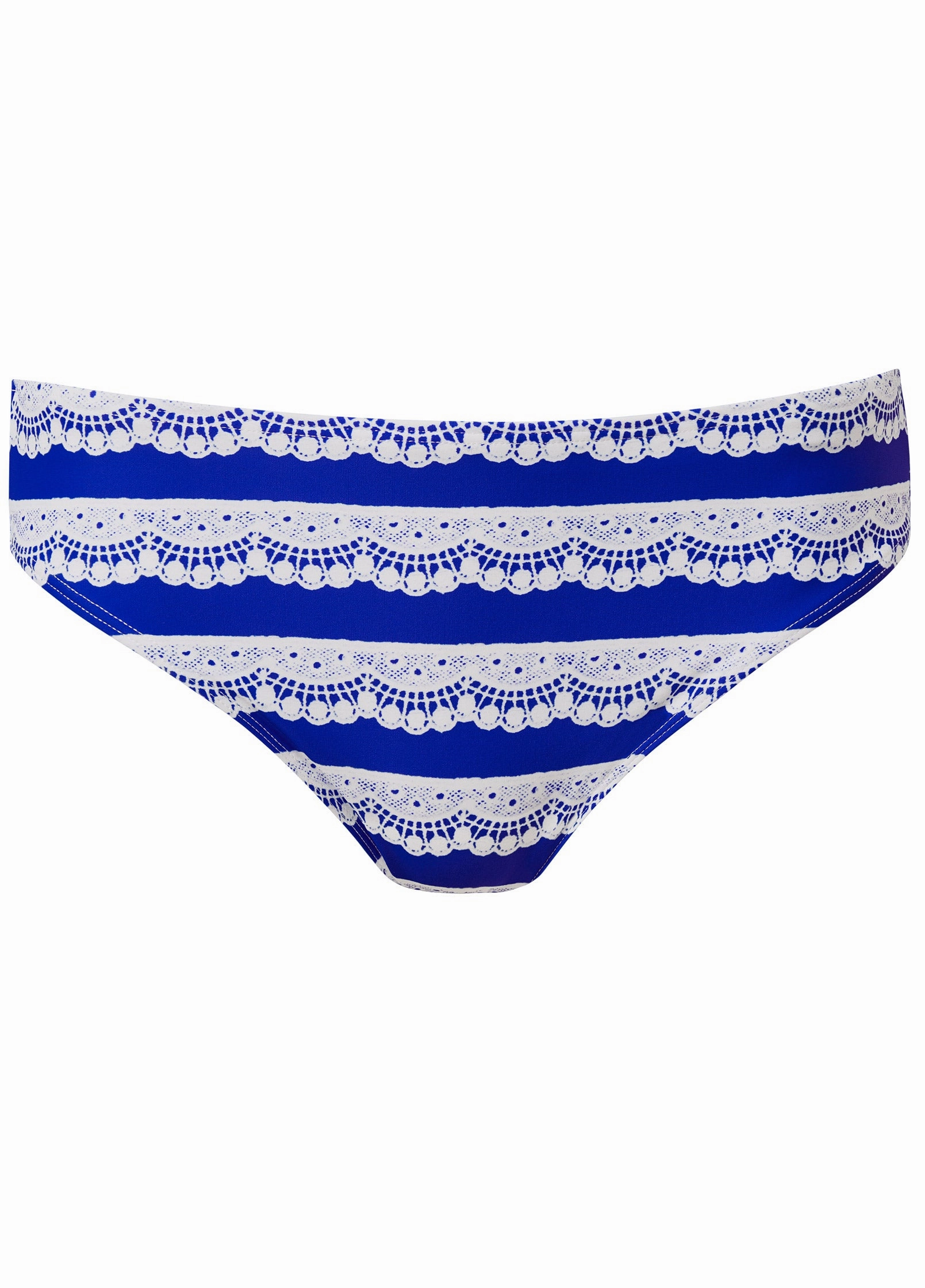 Fiji Moderate Bottom - Eyelet Stripe
