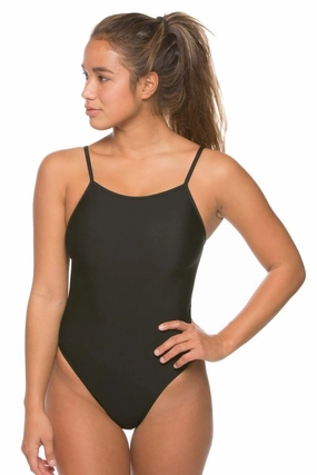 Fina Approved Tiger One Piece Swimsuit - Black inclusive swimwear styles, all season swimwear options