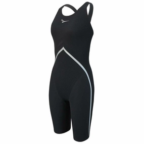 FINIS Rival Open Back Women's Kneeskin - Black performance swimwear for women, athletic swimsuits