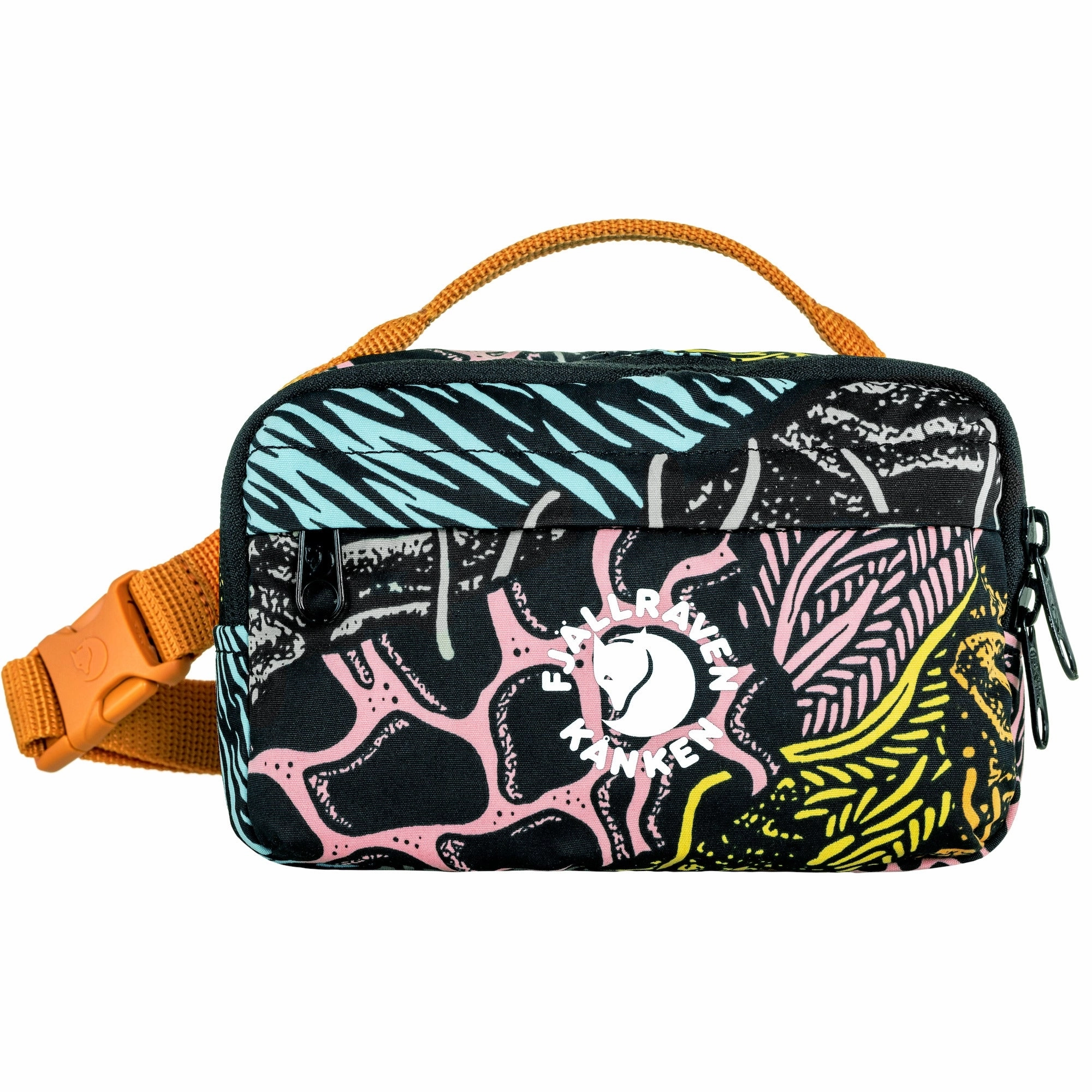 Fjallraven Kanken Art Hip Pack - Woodlands Travel Accessories Case Travel Comfort Bag
