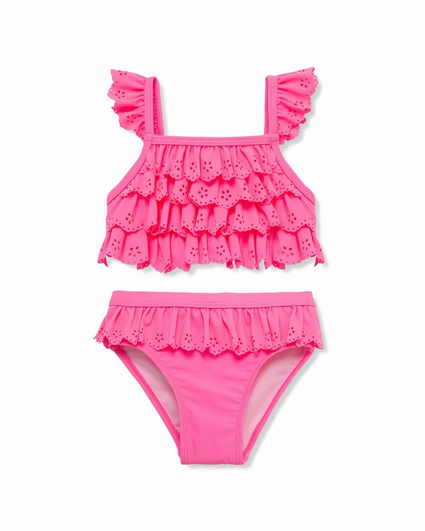 Flapdoodles Eyelet 2pc Swimsuit stylish teen girl swimsuits, teen girls swimwear sets