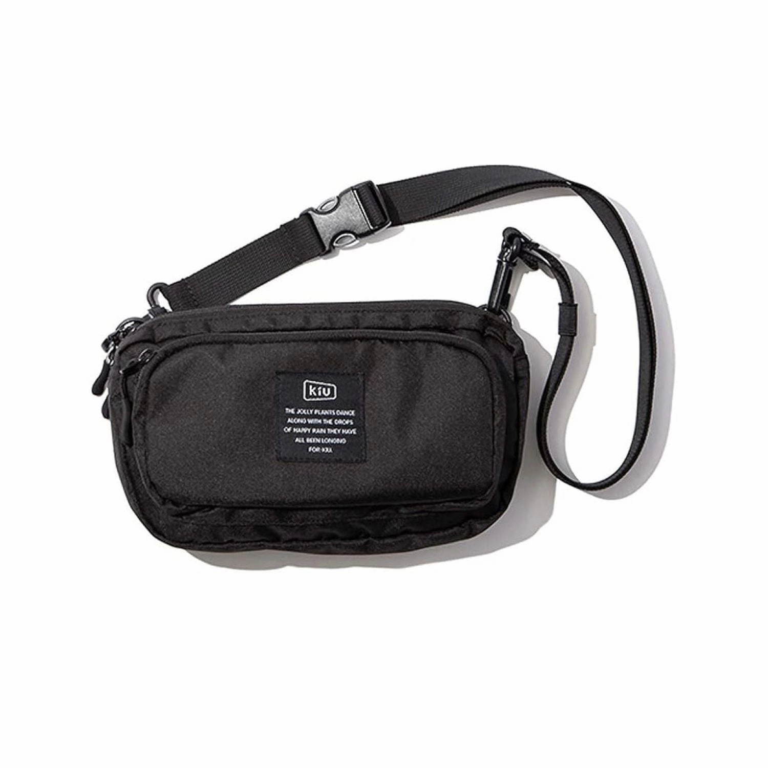 Kiu 300D Front Pocket Mini Shoulder Bag Travel Essentials Bag Travel Gear Bag