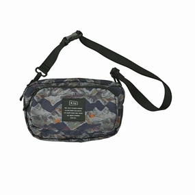 Kiu 300D Front Pocket Mini Shoulder Bag Travel Liner Bag Deluxe Travel Bag