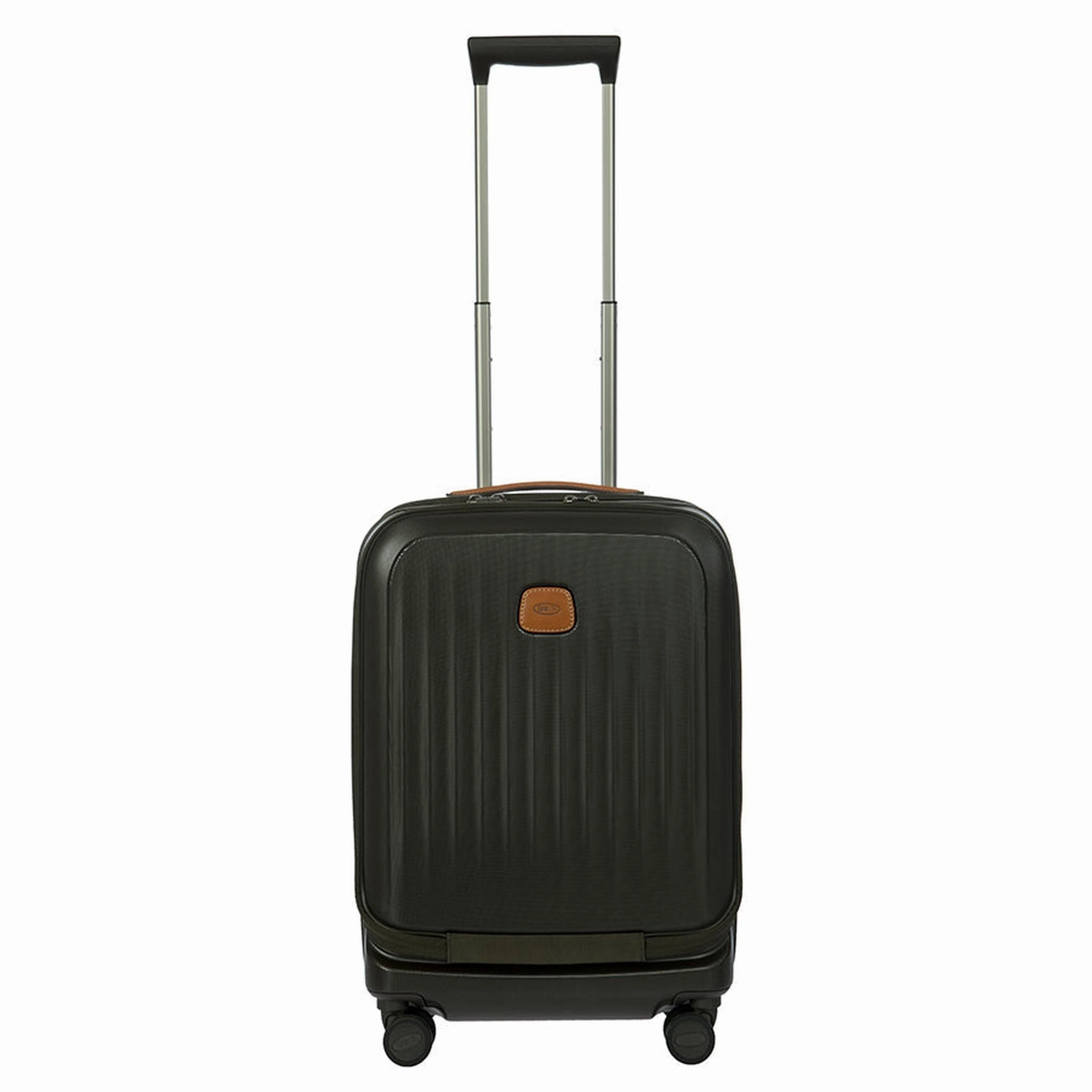 Brics Taormina 21" Expandable Carry-On Spinner With Pocket Carrying Tote Luggage Storage