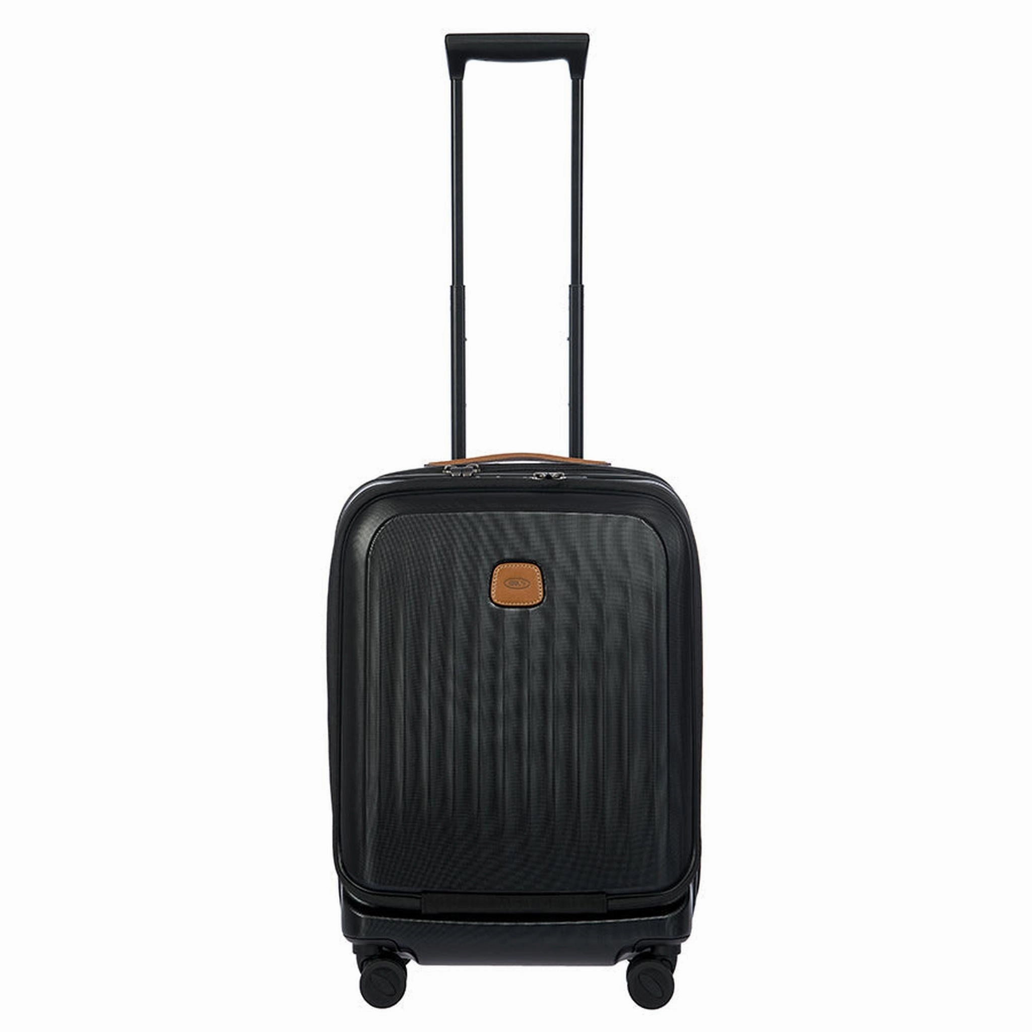 Brics Taormina 21" Expandable Carry-On Spinner With Pocket Travel Utility Bag Luggage Cover