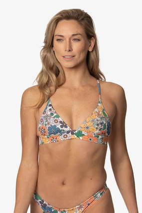 Flow Bikini Top - Magnolia all types of swimwear, stylish swimwear for all body types