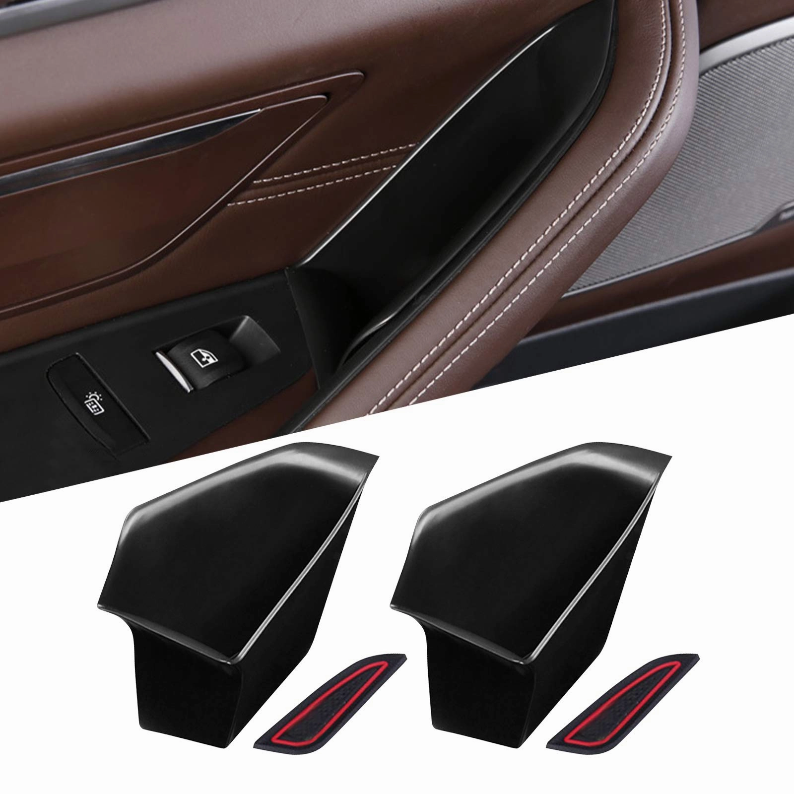 Today Only Special Weekend Specials For Bmw 5 Series G30 G31 Door Handle Storage Tray 2017-2021