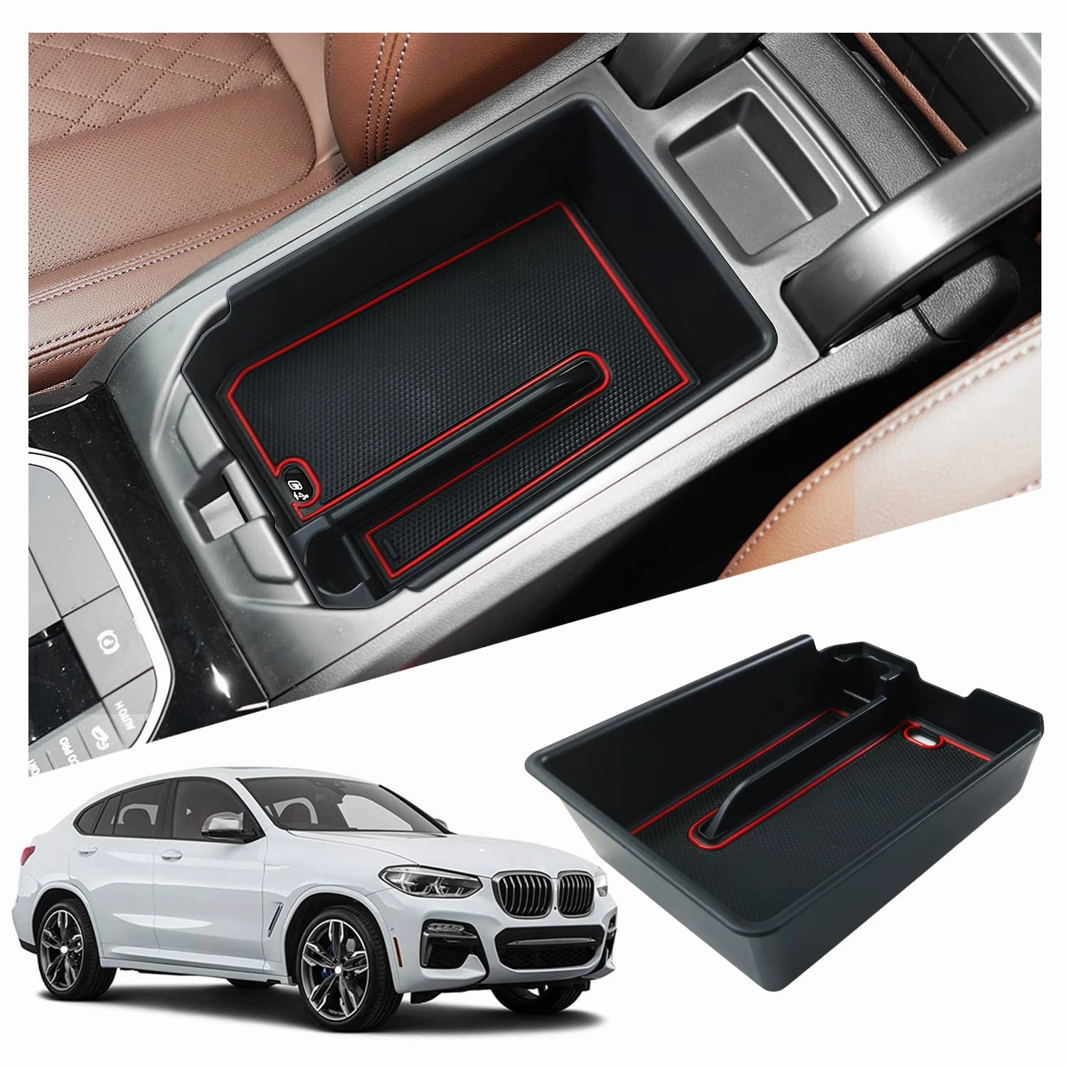 For Bmw X3 G01 X4 G02 Center Armrest Storage Tray 2019  Grab It Before Gone Instant Hot Deal