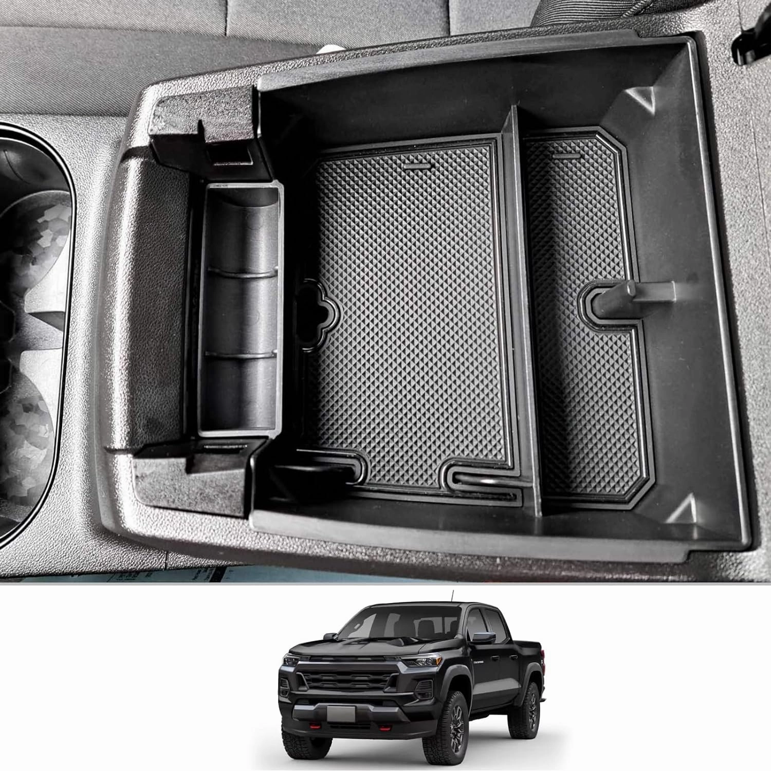 For Chevy Colorado/ Gmc Canyon Center Console Organizer Tray 2023 2024 Perfect Gift Sale Daily Deal Frenzy