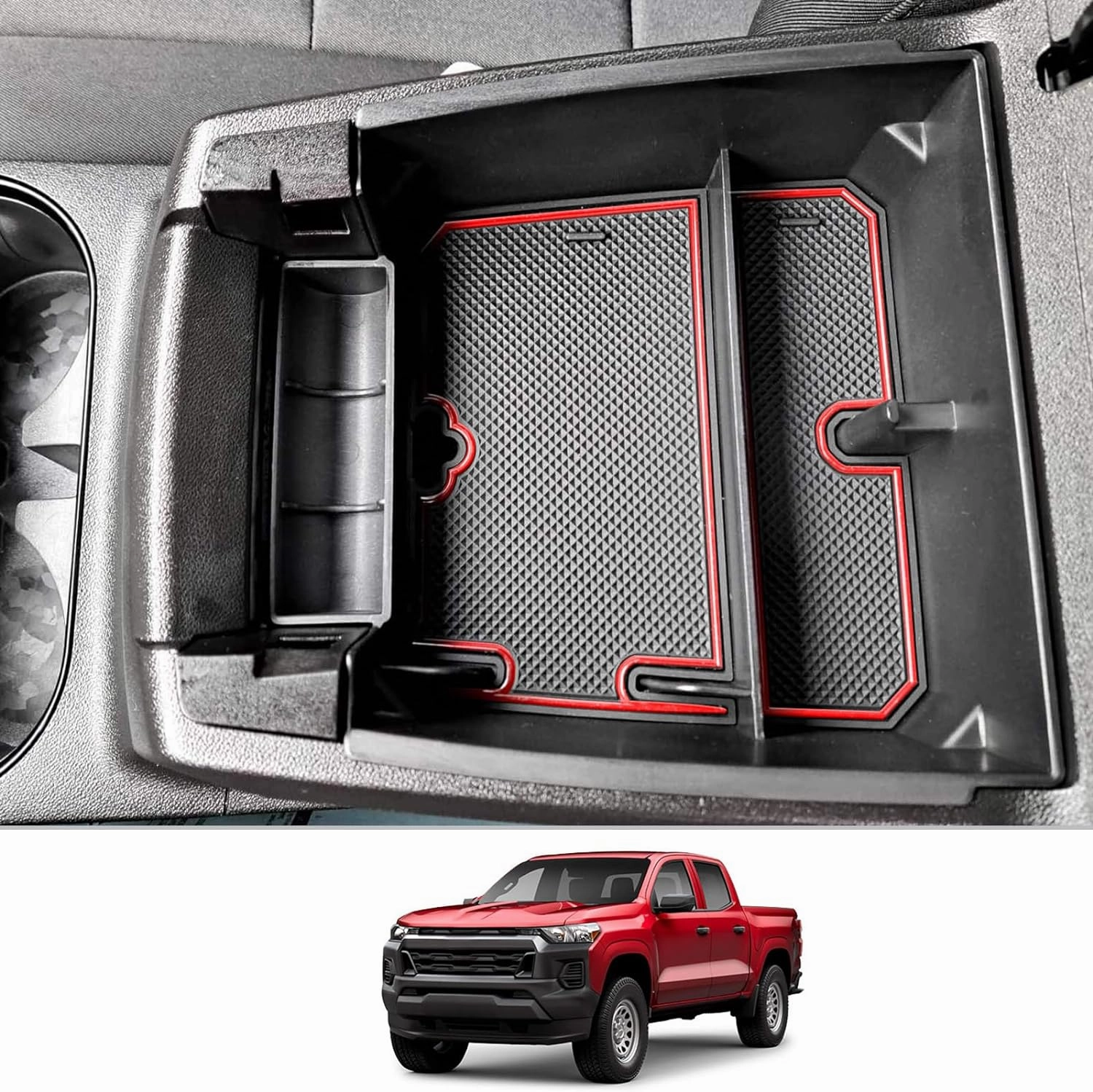 For Chevy Colorado/ Gmc Canyon Center Console Organizer Tray 2023 2024 Clearance Sale