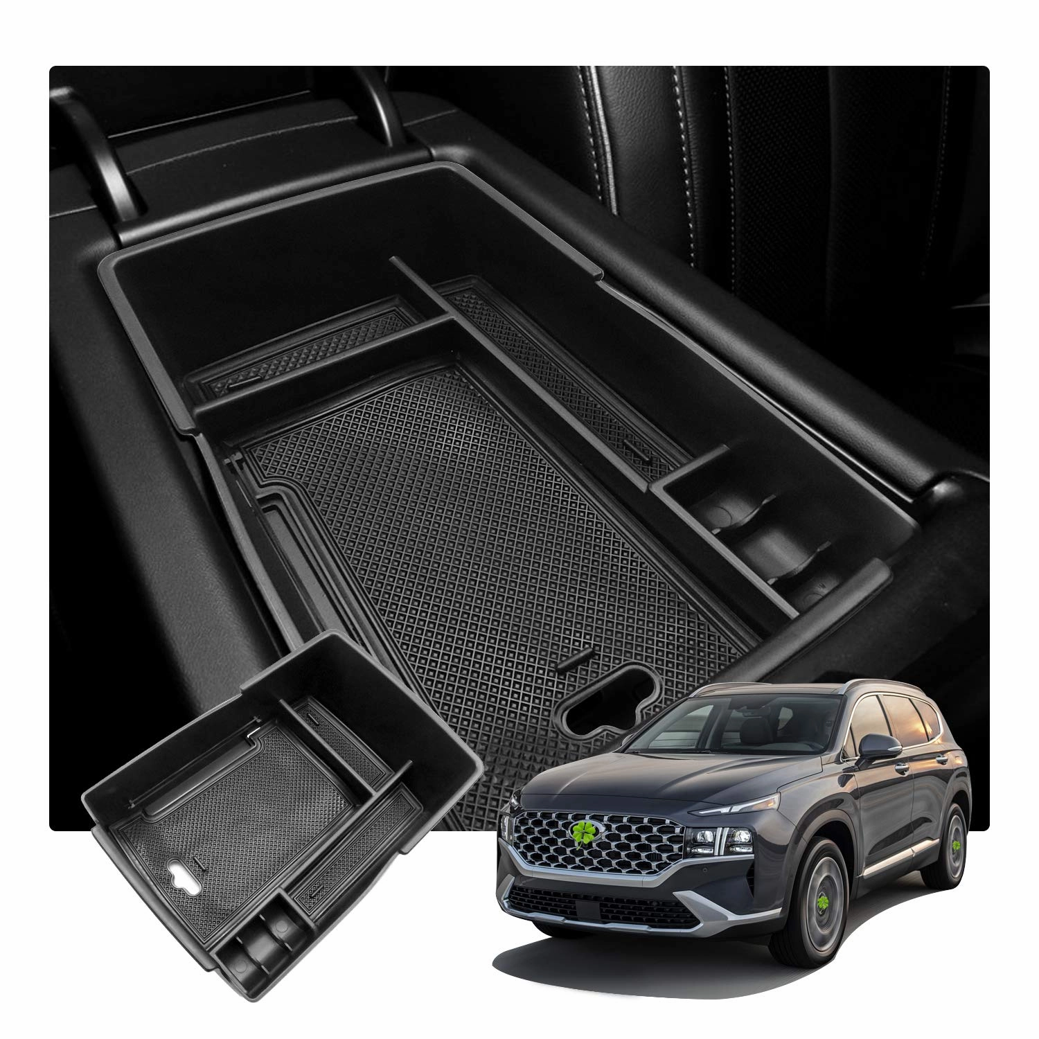 Biggest Savings Now For Hyundai Santa Fe Center Console Organizer Tray 2020 