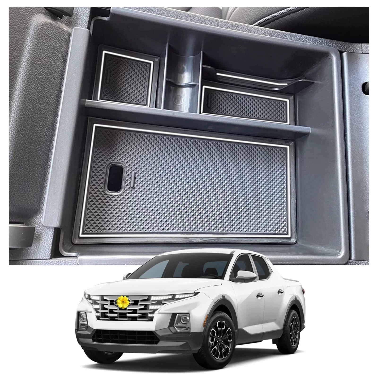 Limited Stock Hot Deal Weekend Sale Special For Hyundai Tucson Nx4 Center Armrest Tray 2022-2024