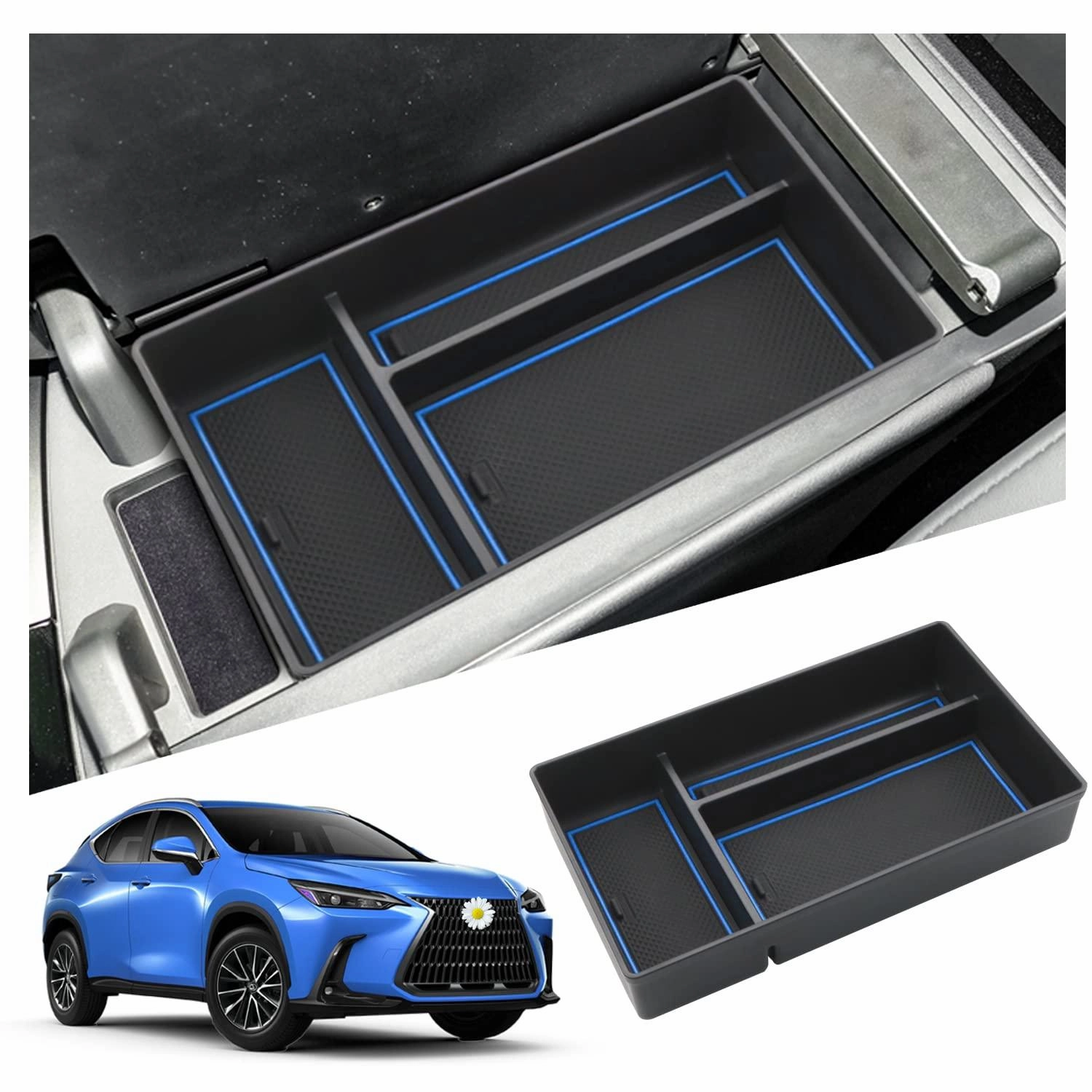 For Lexus Nx Center Armrest Storage Tray Clearance Event Today Shop Today Save