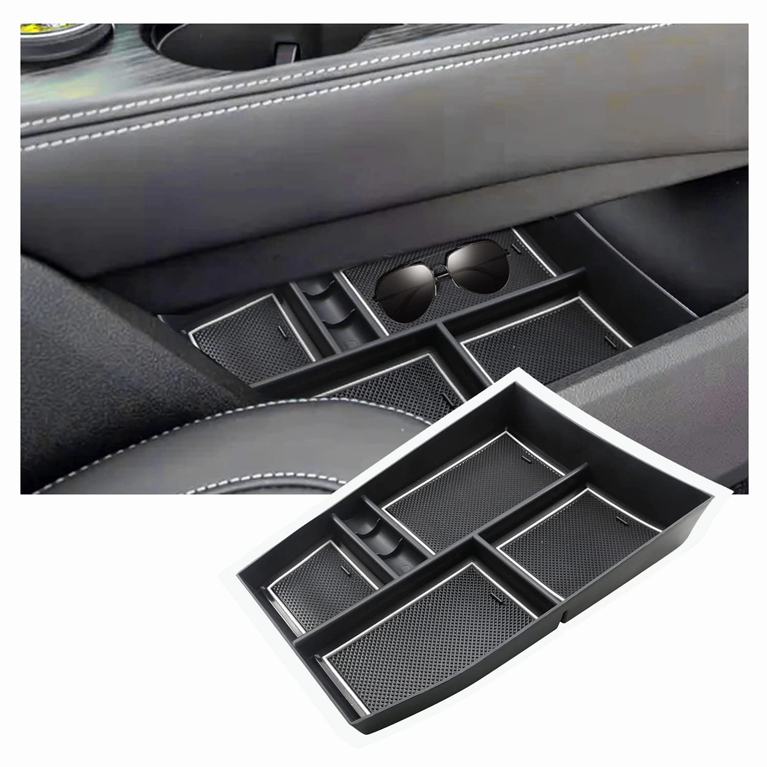 MustHave Gift Ideas Today Only Special For Nissan Rogue T33 Center Armrest Storage Tray 2021 