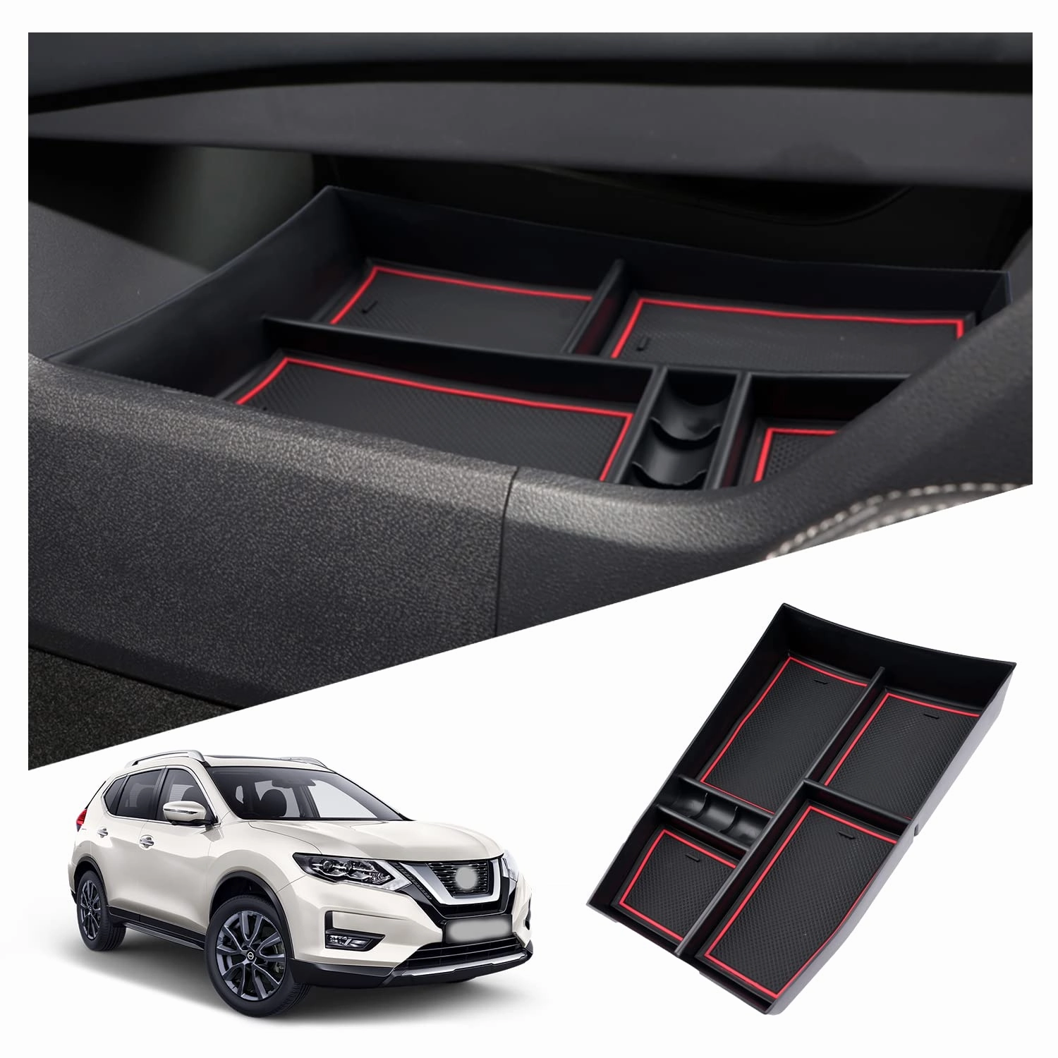 For Nissan Rogue T33 Center Armrest Storage Tray 2021  Online Deal Frenzy
