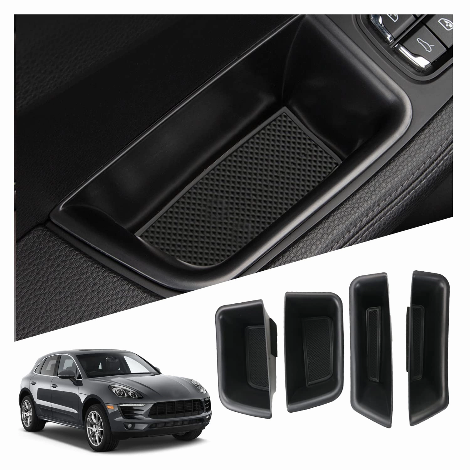 Weekend Flash Offer For Porsche Macan Door Storage Box 2015 