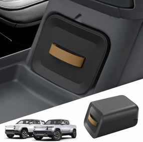 For Rivian R1T R1S Push-To-Open Lockable Camp Speaker Drawer Organizer Tray 2021  Surprise Discount Today Sweet Deal Today