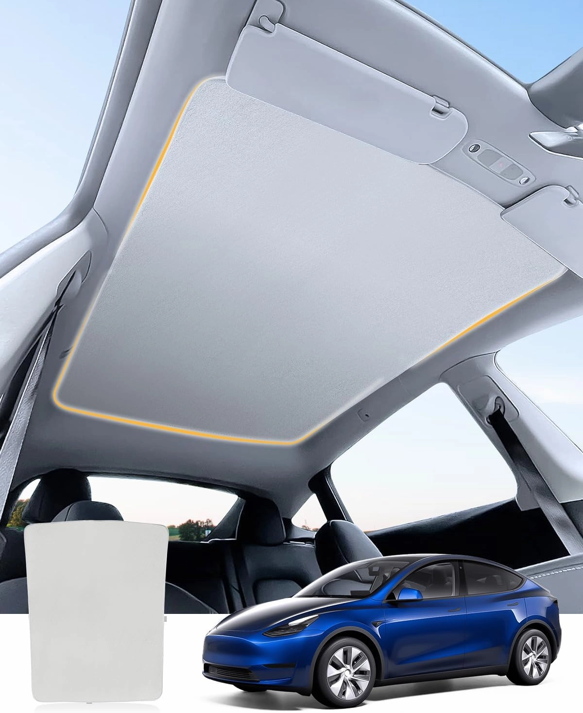 Trending Offer Today For Tesla Model Y Car Sunroof Sunshade 2021-2024