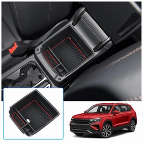 Shop the Best Deals Flash Offer Today For Volkswagen Tiguan 2Nd Generation Taos Center Armrest Storage Tray