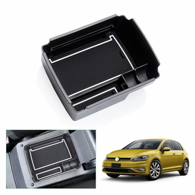 Dont Miss This Deal Daily Clearance Deal For Vw Golf 7 7.5 Center Armrest Storage Tray 2013-2019