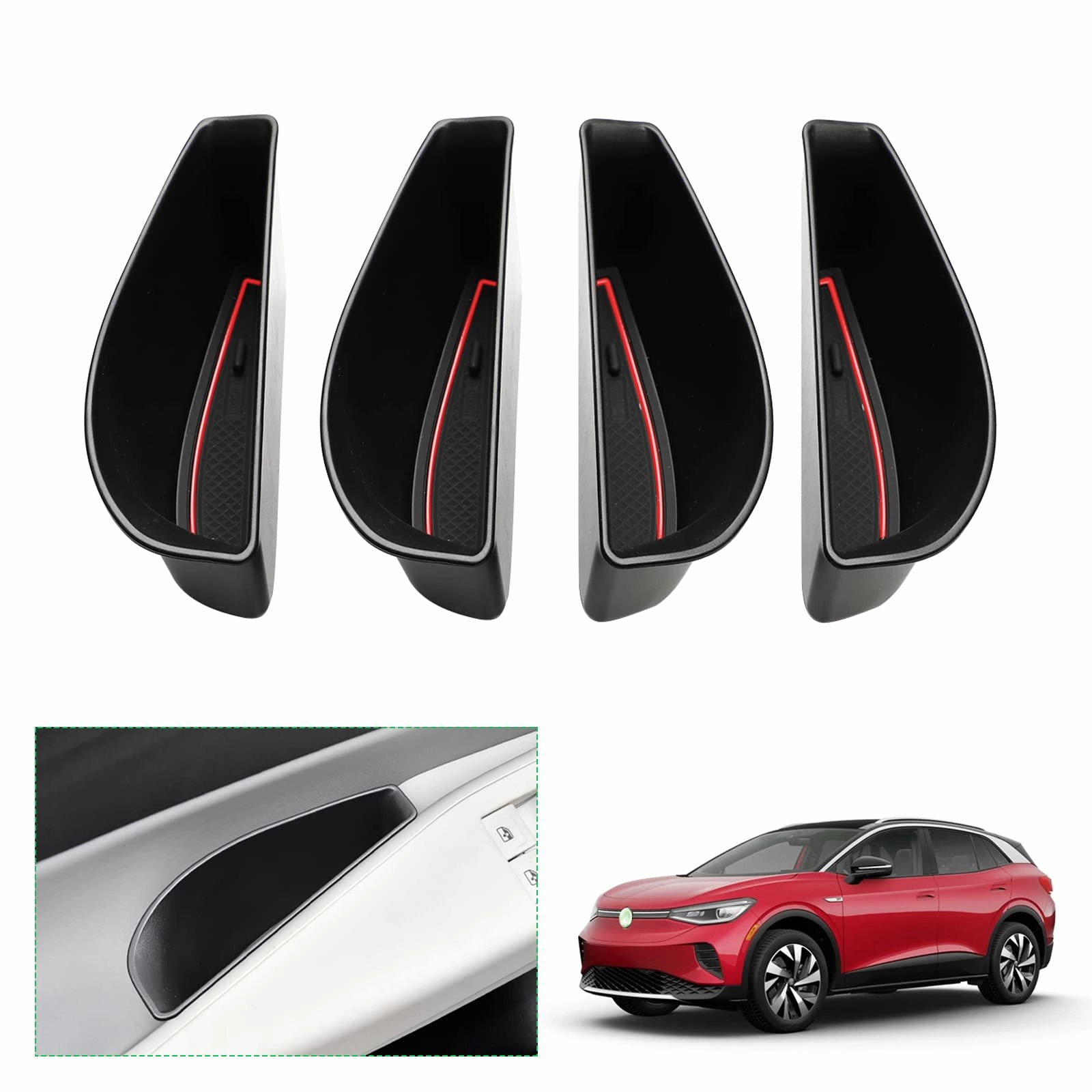 Exclusive Deal Inside For Vw Id.4 Door Handle Storage Box 2020 