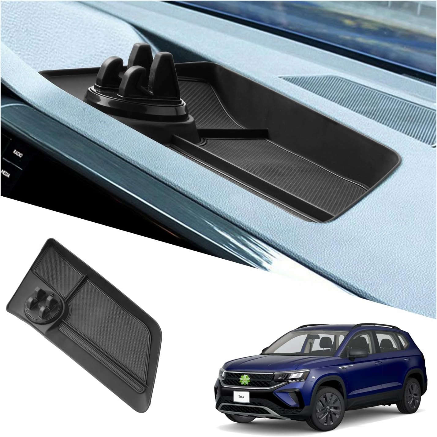 For Vw Taos (S/Se/Sel) Behind Screen Organizer 2021  Todays Steal Limited Stock Alert