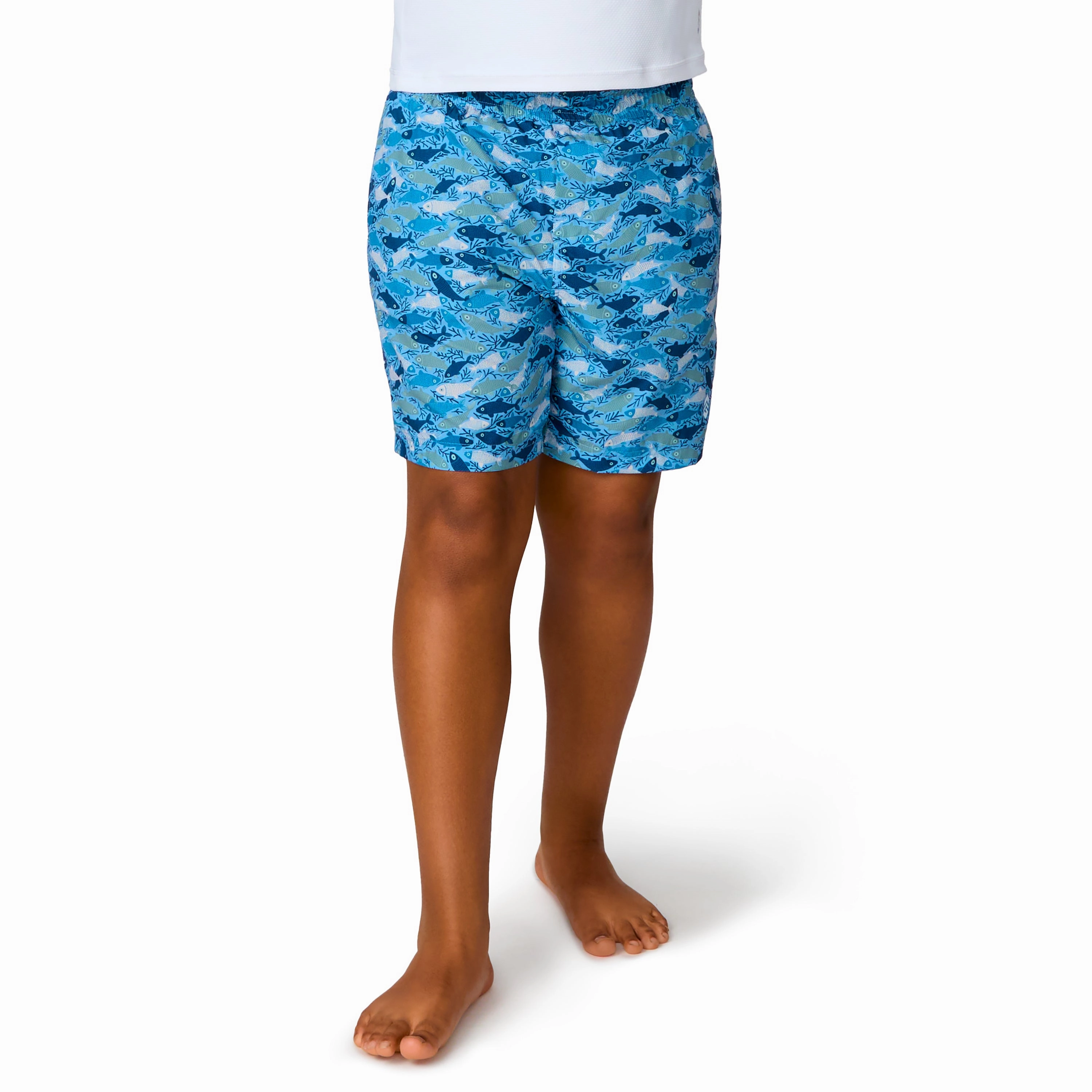 Free Country Boys' Reel Catch Swim Short