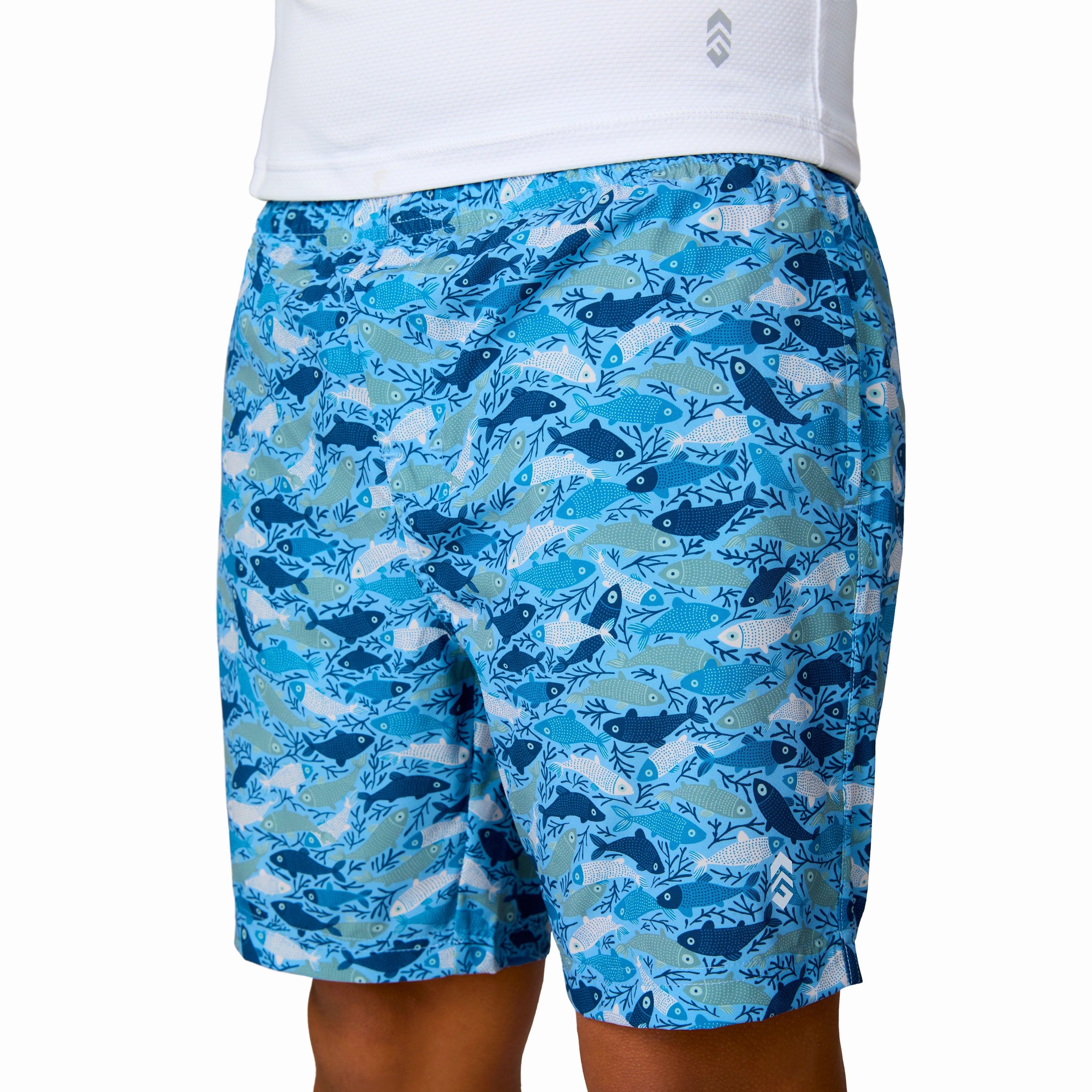 Free Country Boys' Reel Catch Swim Short