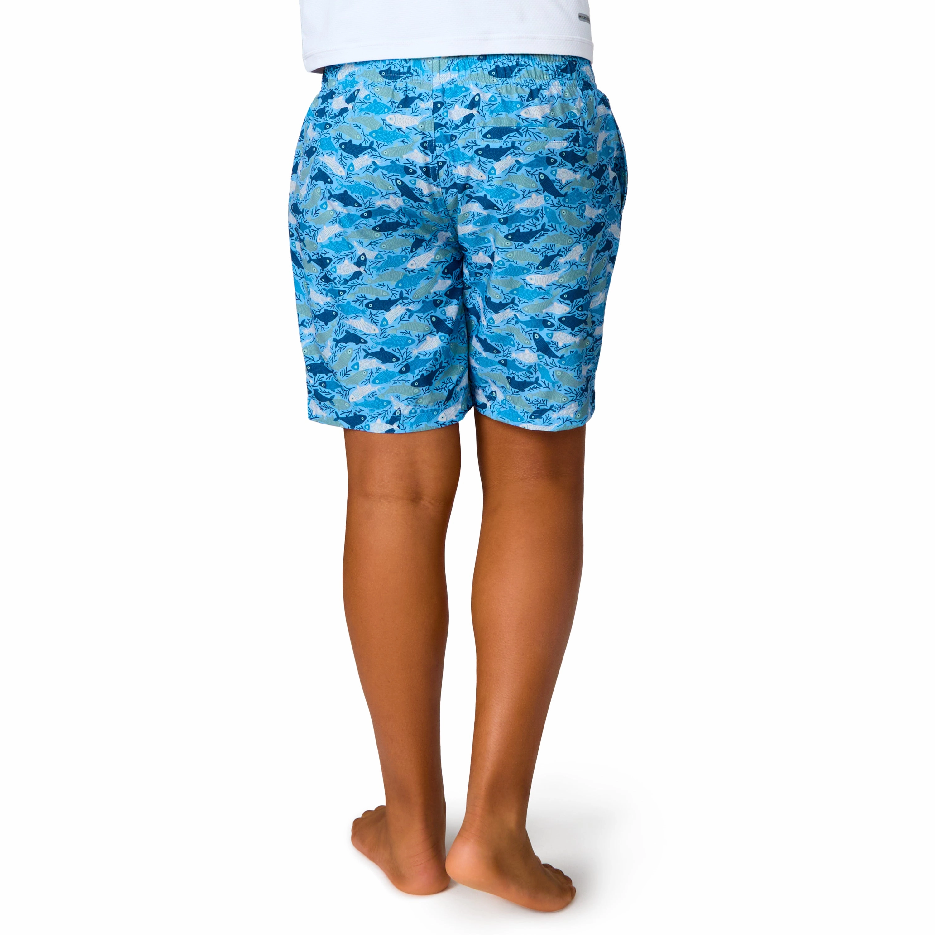 Free Country Boys' Reel Catch Swim Short