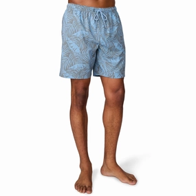 Free Country Men's Palm Heaven Swim Short mens beach swimwear, quick dry mens swimsuits