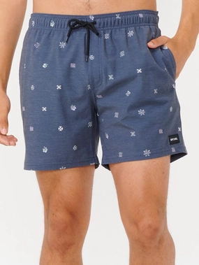Fun Times Volley 16'' Boardshorts men's boardshorts swimwear, long swim shorts for men