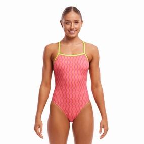 Funkita Wicked Waves Single Strength Ladies Swimsuit swim training suits women, performance one piece swimsuits