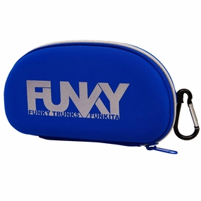 Funky Case Closed Goggle Case - Zinc'd anti fog swim goggles, swim training goggles