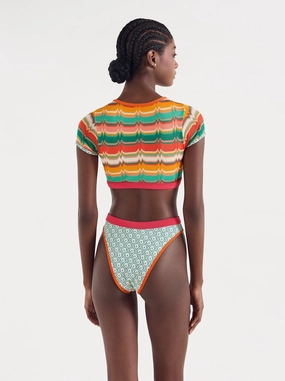 gaby bottom milos cheeky swim bottoms, full coverage swim briefs women