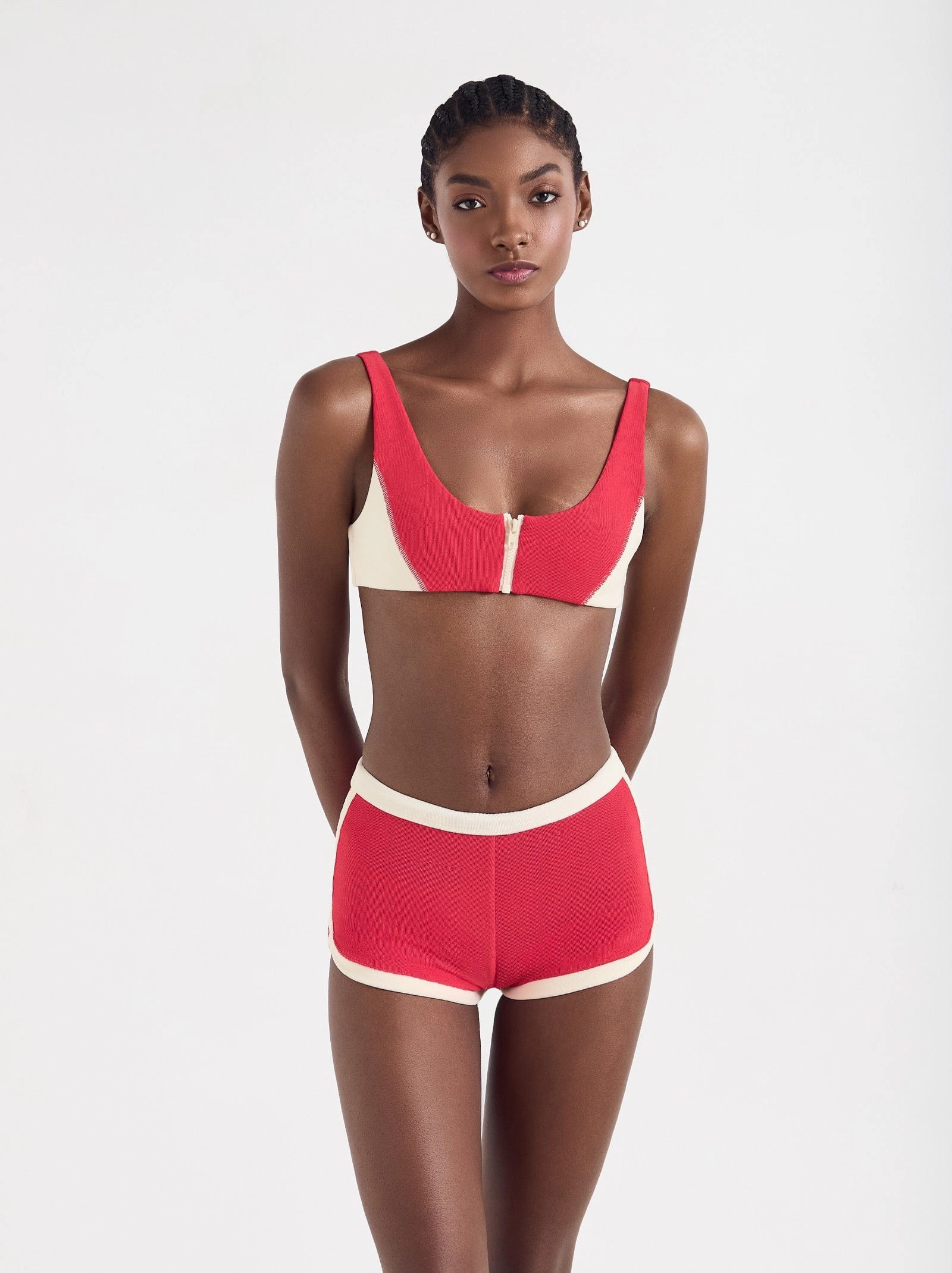 genesis bottom oia cheeky swim bottoms, full coverage swim briefs women