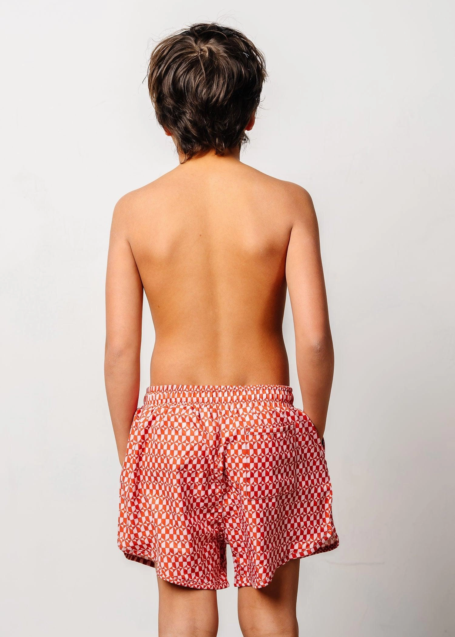 Geometric | Youth Retro Shorties