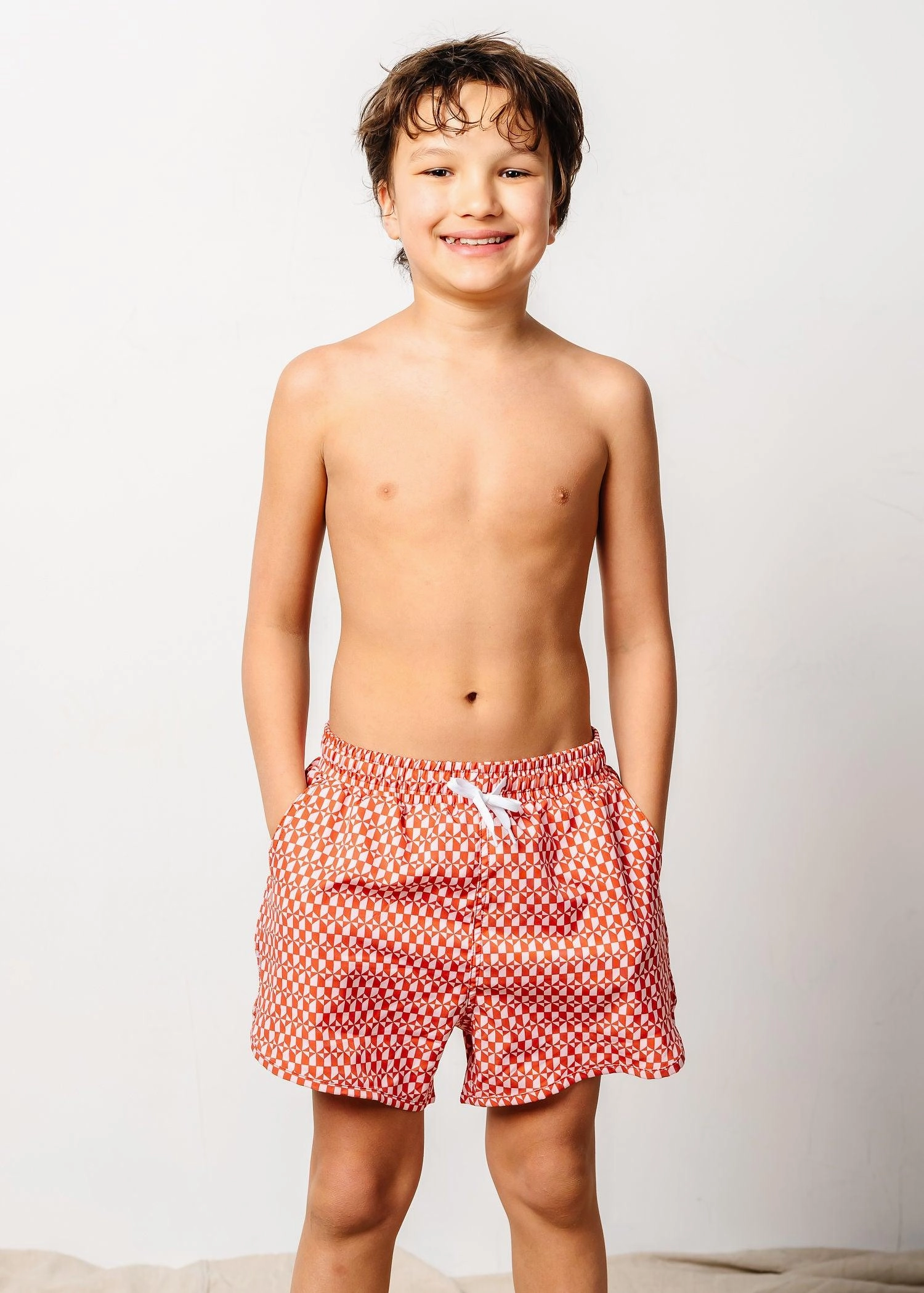 Geometric | Youth Retro Shorties
