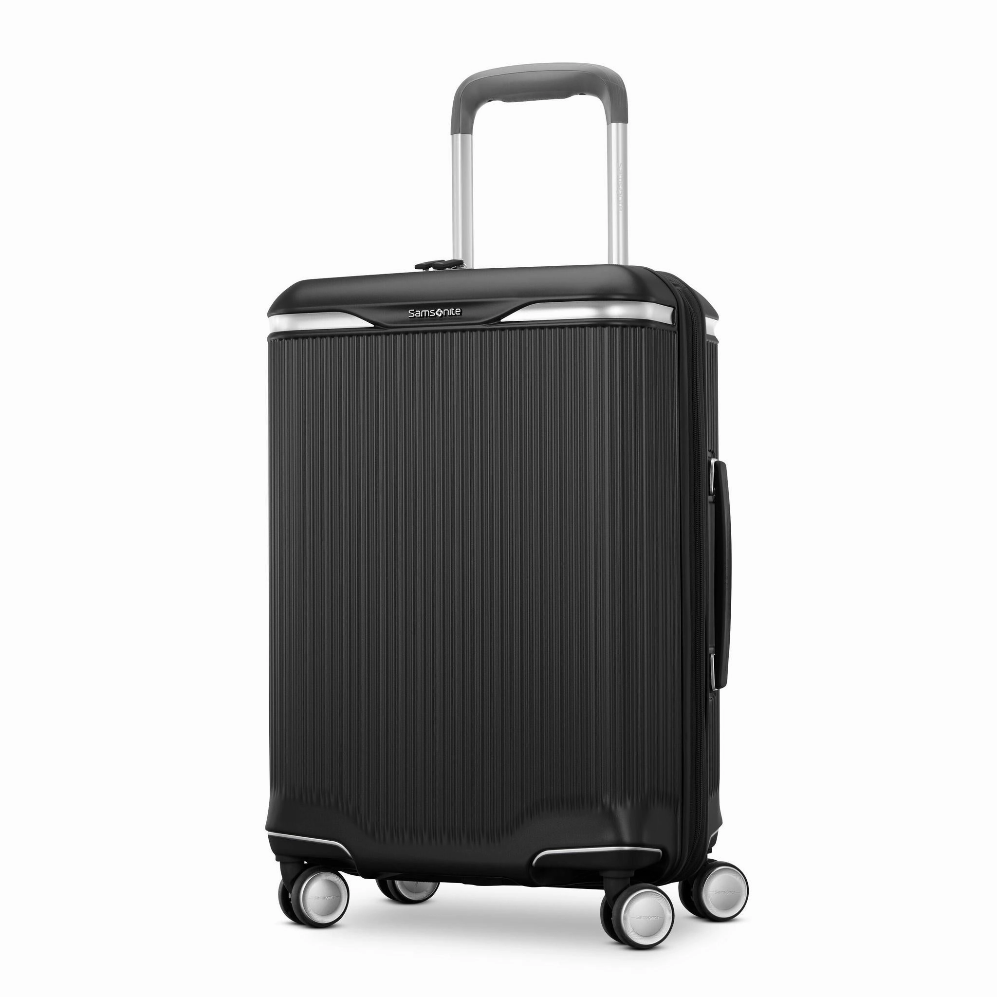 Portable Travel Bag Samsonite Silhouette 18 Hardside Carry-On Expandable Spinner
