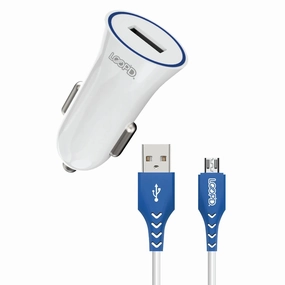 Big Savings Alert Loop'D Usb Port Car Charger With Micro Usb Cable - 10.5W