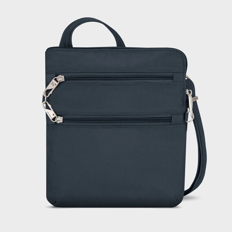 Travel Anti-Theft Organizer Travelon Anti-Theft Classic Slim Double Zip Crossbody