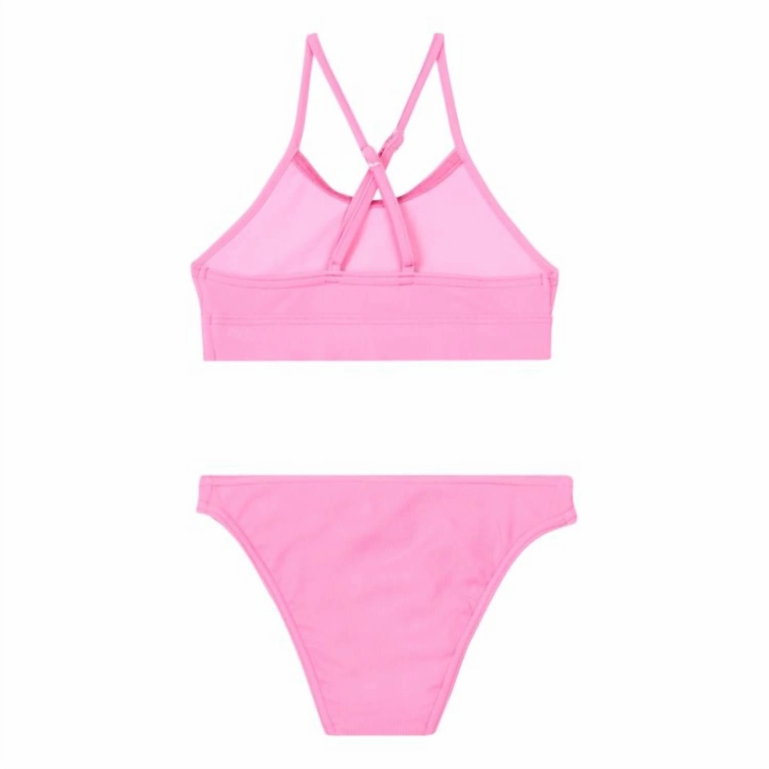 Girl's Ellis Bikini Set In Pink