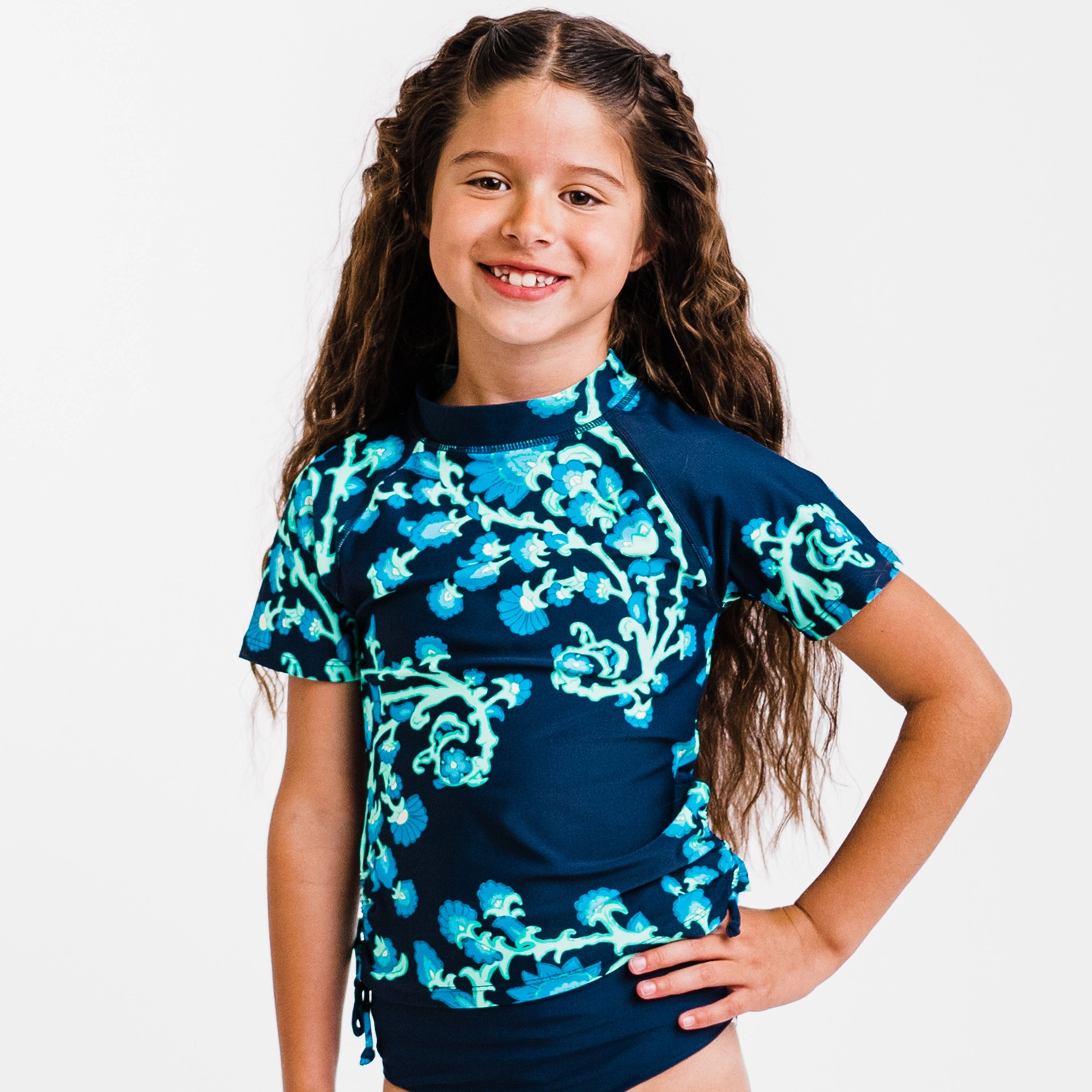 Girl's Surfer Swim Top cute swimsuits for teen girls, modest teen swimwear