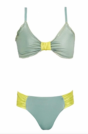 Girls' Serena Bikini In Atlantic stylish teen girl swimsuits, teen girls swimwear sets
