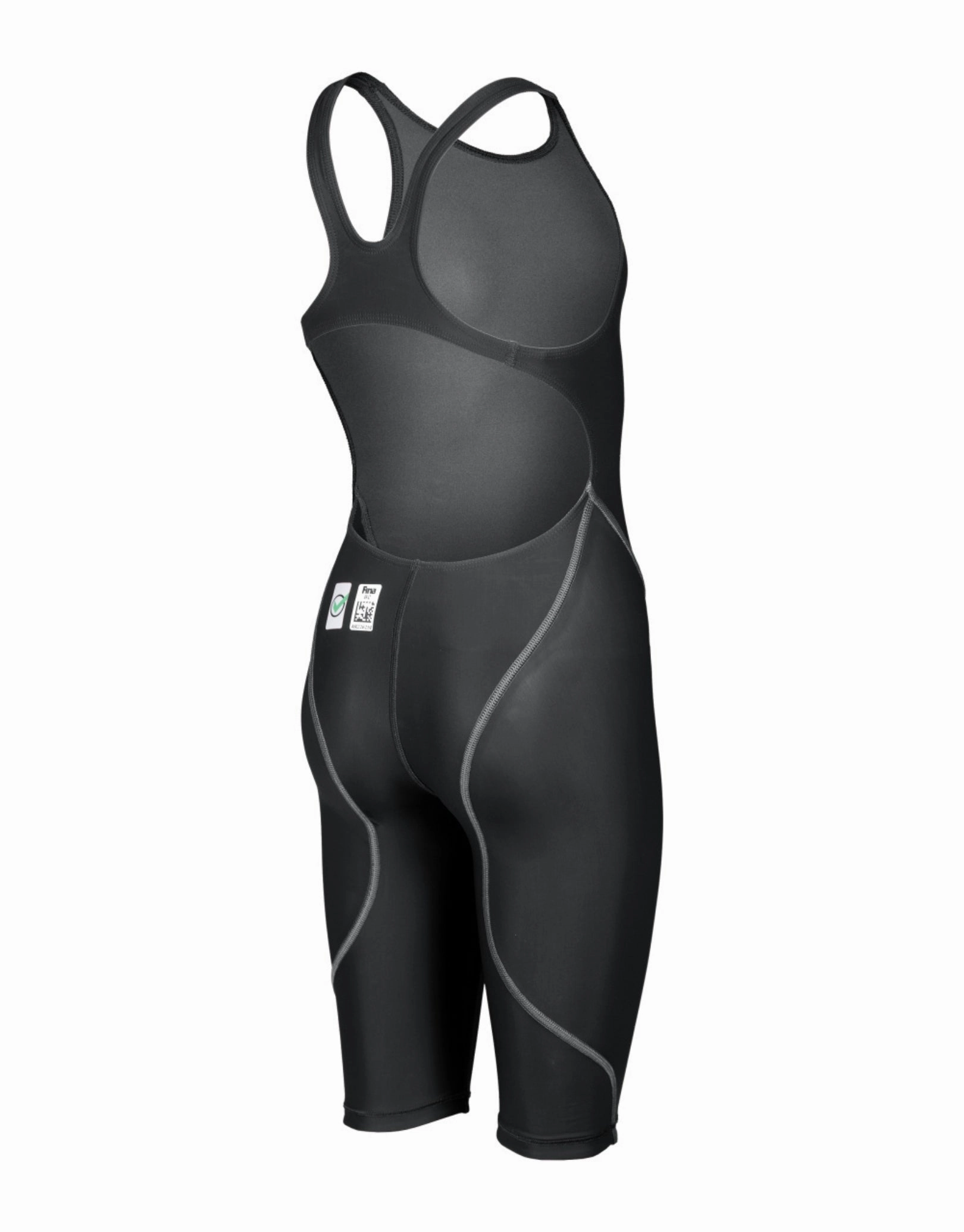 Girls Powerskin ST NEXT Open Back - Black