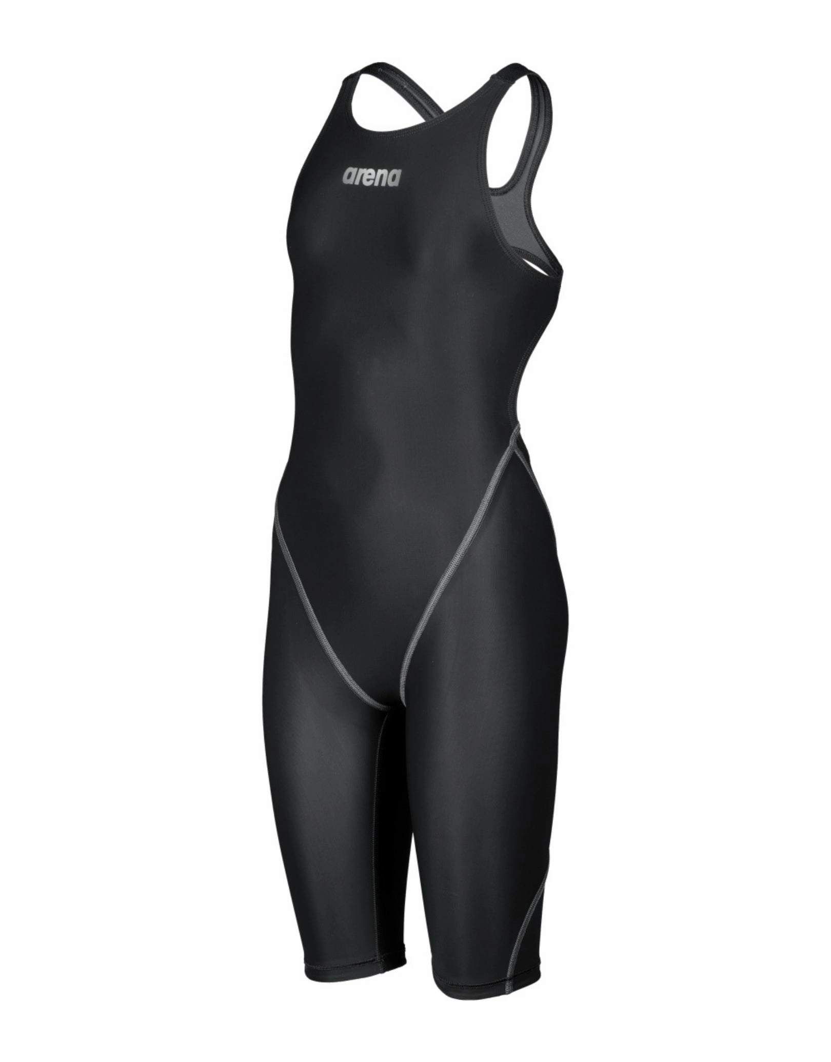 Girls Powerskin ST NEXT Open Back - Black