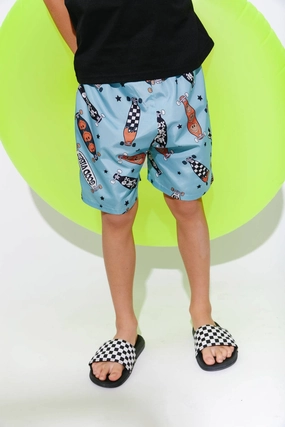 Good Vibes Swim Shorts boys swimwear sets, boys swim trunks