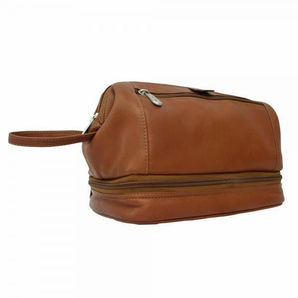 Piel Leather U Frame Utility Kit W/ Zip Bottom Portable Duffel Bag