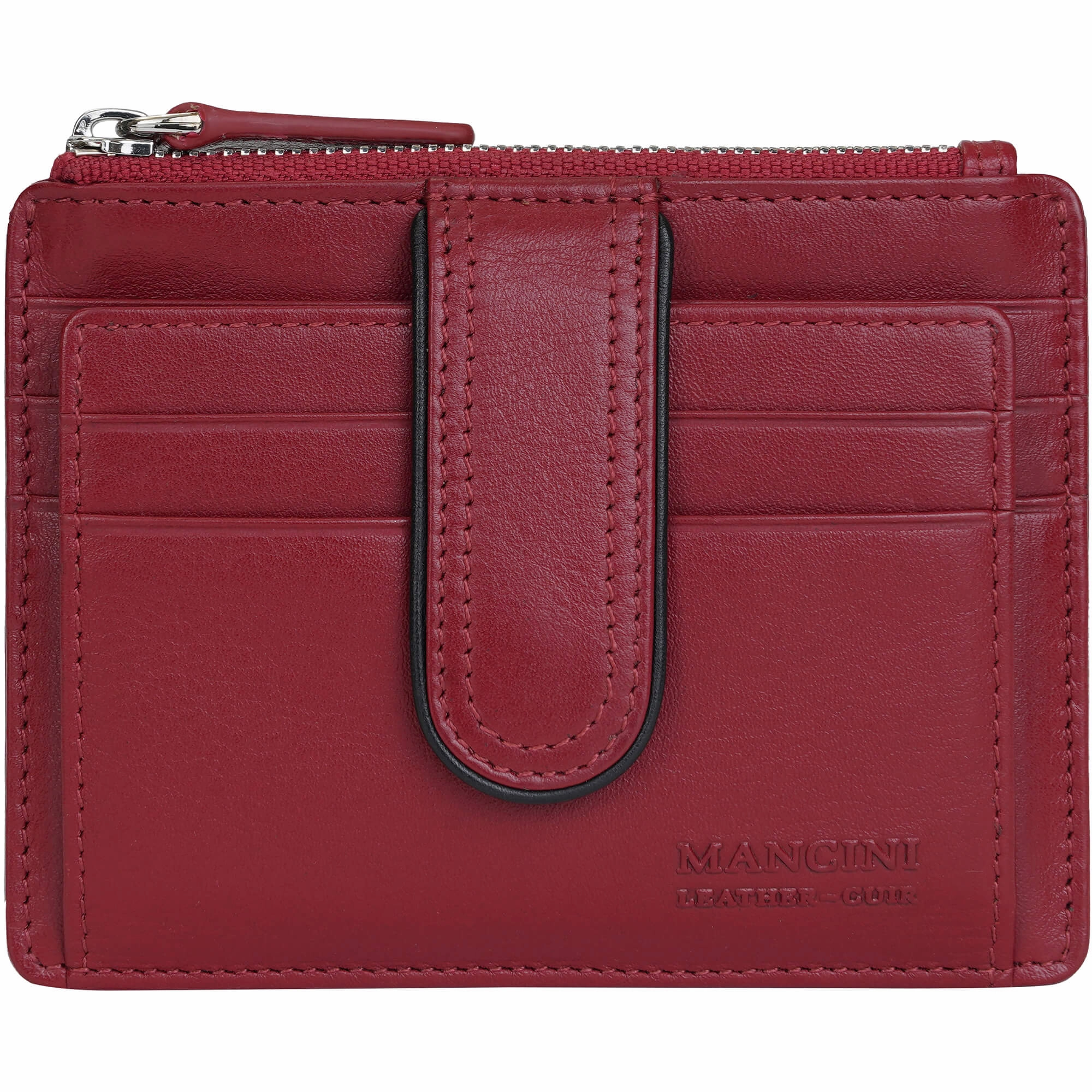 Mancini Sonoma WomenS Card Case With Enhanced Rfid Protection Anti-Theft RFID Card Holder Travel Safe Pouch