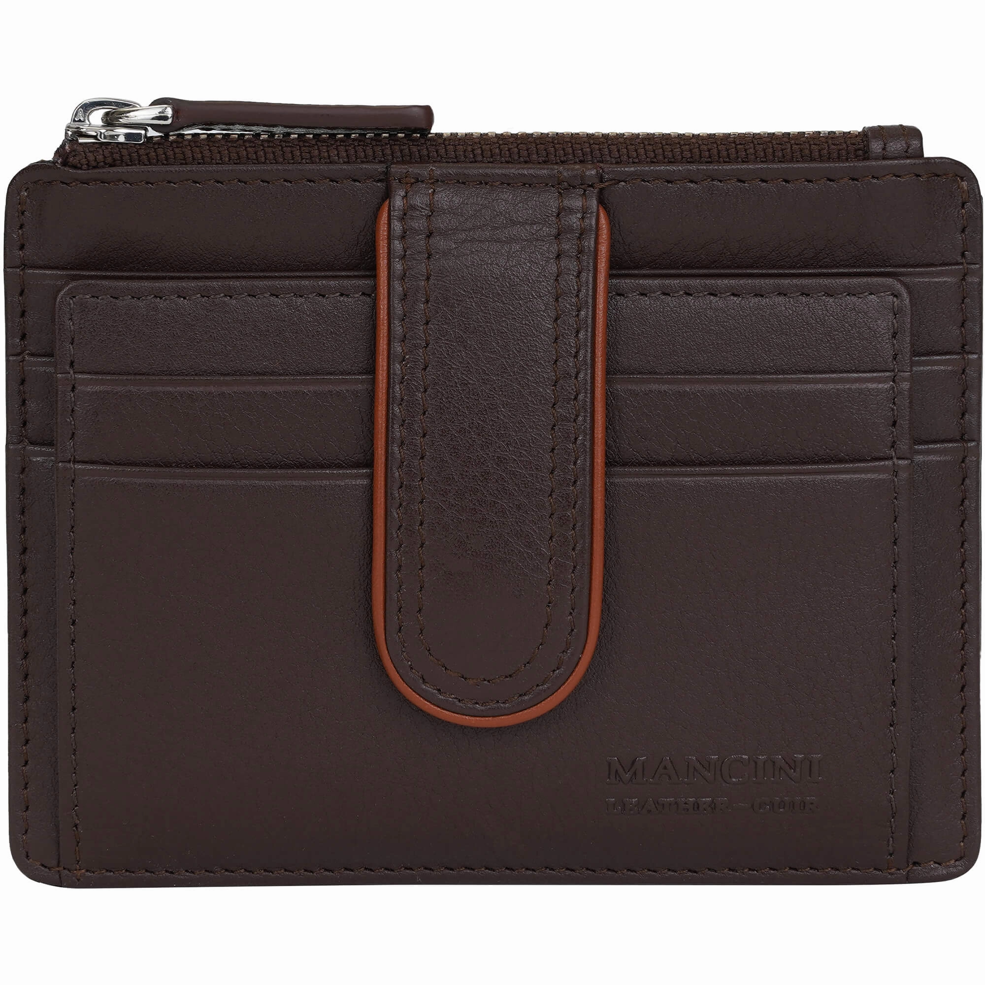 Mancini Sonoma WomenS Card Case With Enhanced Rfid Protection Anti-Theft Luggage Lock