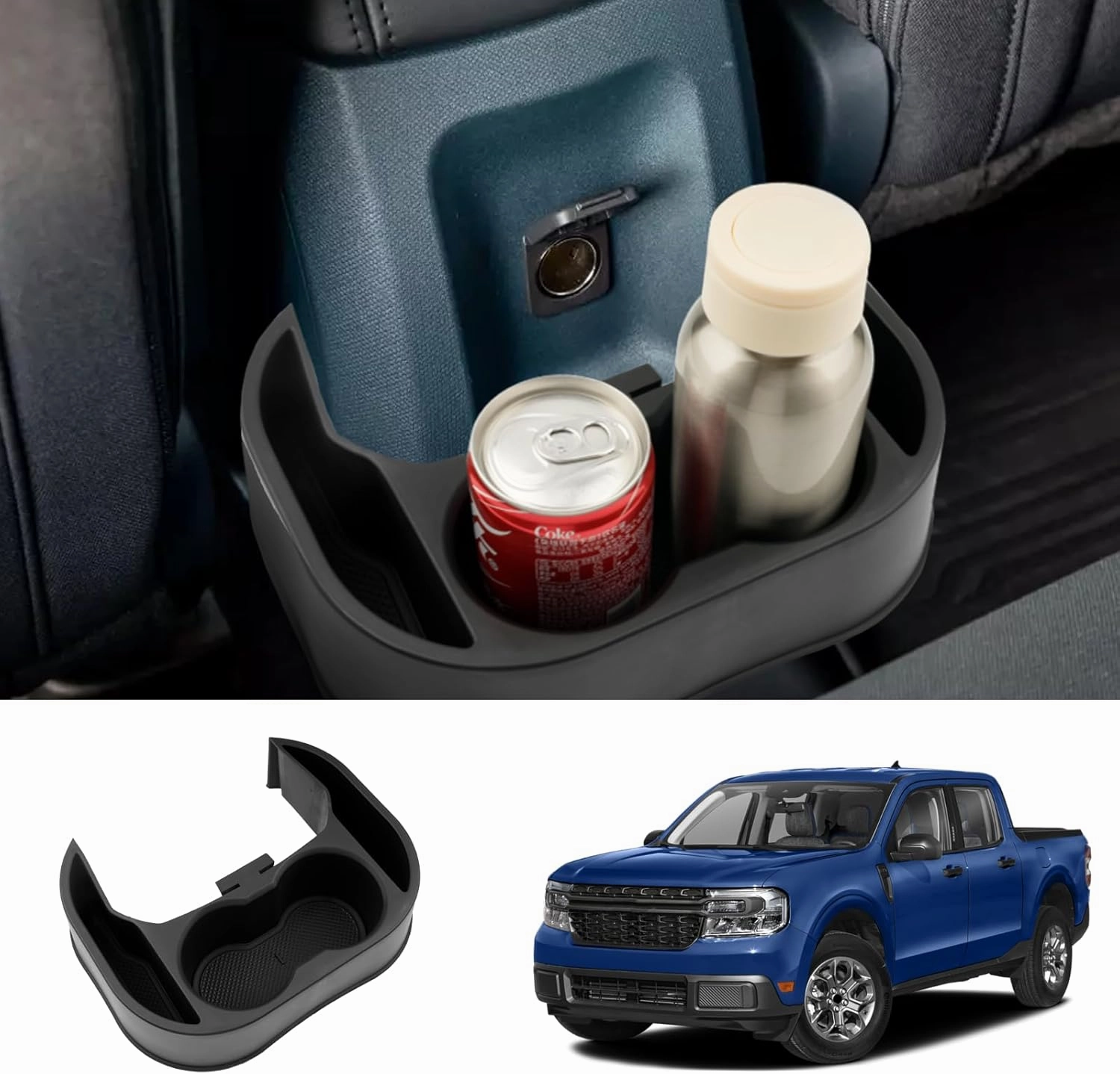 Special Occasion Discount For Ford Maverick Cup Holder Expander Organizer 2021 